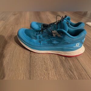 Salomon Mens Ultra Guide Trail Running Shoe SHARP Lions Blue
